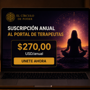 Suscripción Portal Terapeutas — Anual